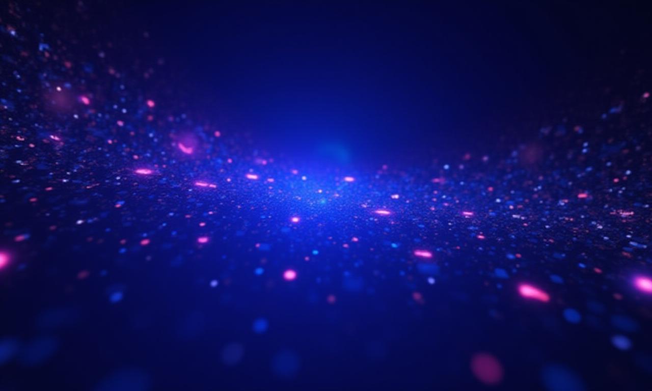 Sfondo tecnologico astratto con forme di intelligenza artificiale